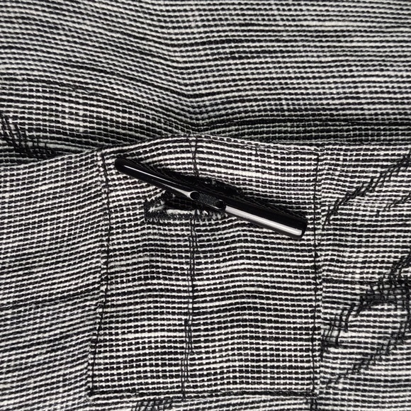 I C Collection by Connie K Tweed-look Linen Swing Jacket - Picture 6 of 8